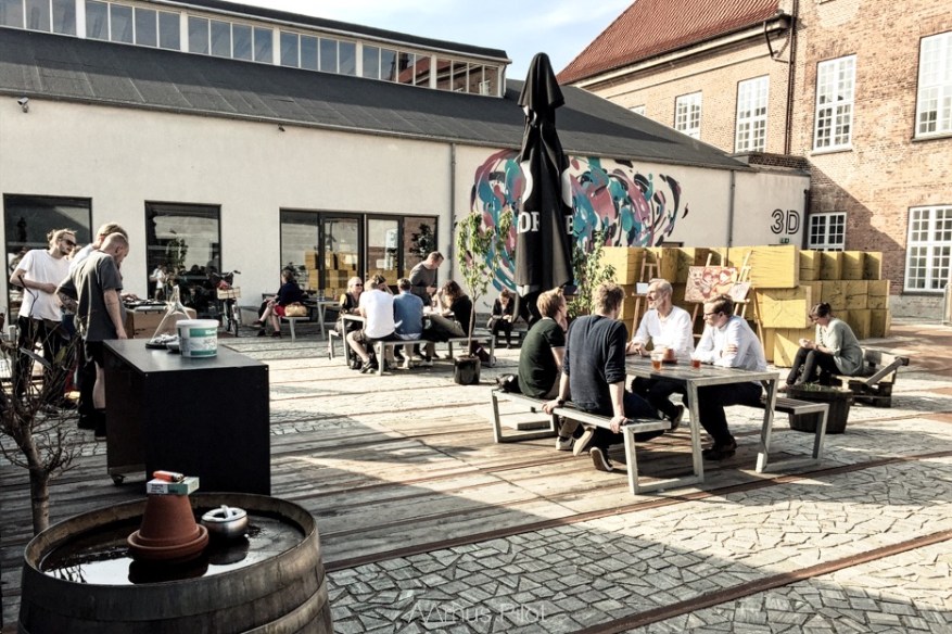 Udendørsarealer, Godsbanen © AarhusPilot | Kirsten K. Kester